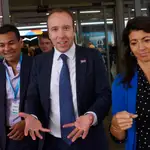 El ministro de Sanidad de Reino Unido Matt Hancock. EFE