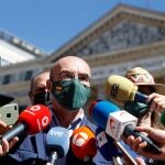 El portavoz de Vox, Jorge Buxadé