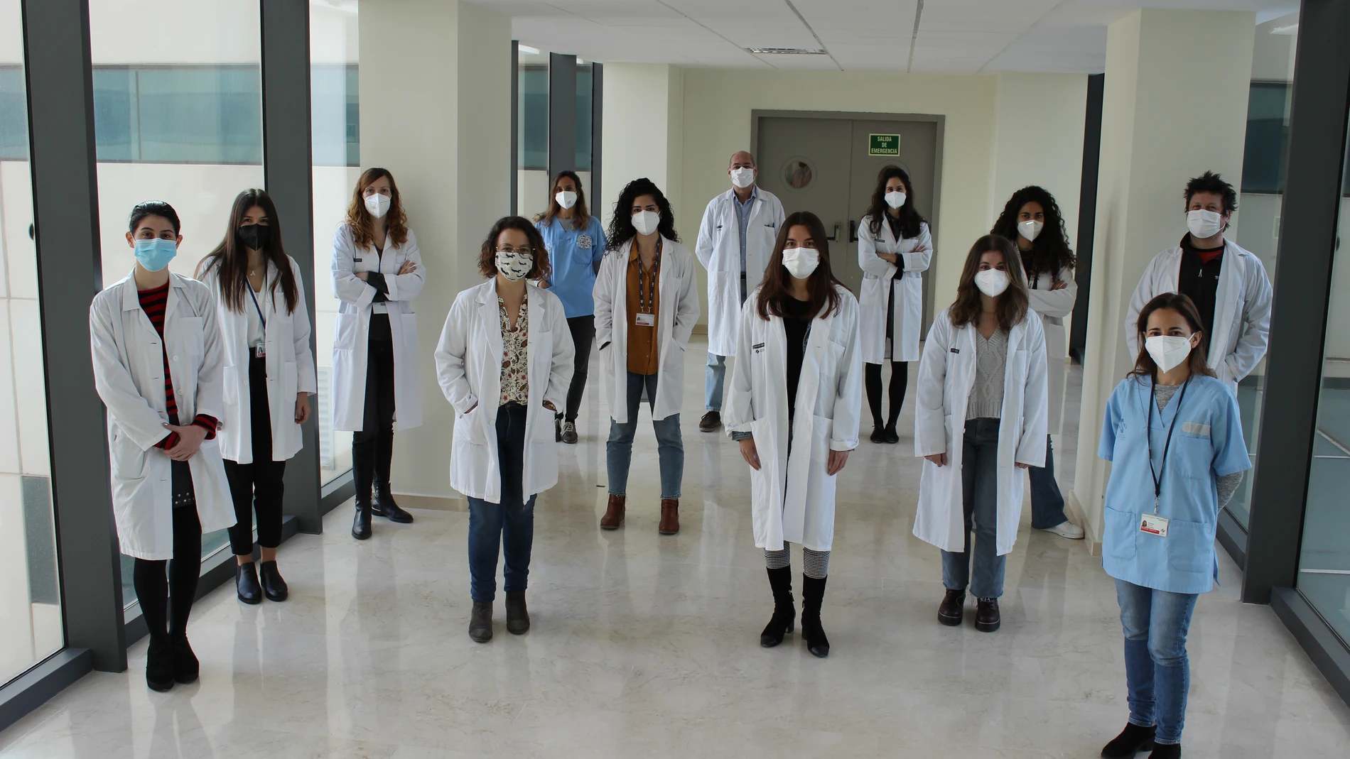 Equipo investigador del Hospital valenciano La Fe