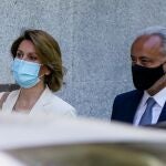 La ex secretaria general del PP María Dolores de Cospedal se dirige a la Audiencia Nacional para declarar en calidad de imputada ante el juez que investiga la 'Operación Kitchen'