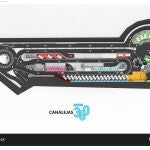 Planta del proyecto Canalejas 360, que se construirá bajo la plaza homónima.