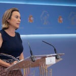 La portavoz del PP en el Congreso de los Diputados, Cuca Gamarra