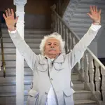 El actor Rafael Álvarez «El Brujo» en Mérida, Extremadura