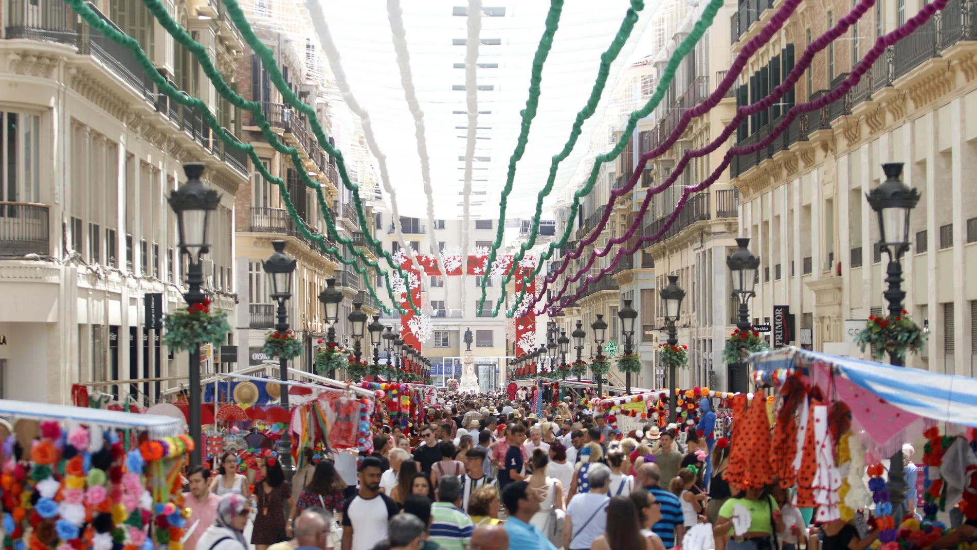 La Feria de Málaga se solía celebra en agosto
