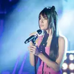 Aitana Ocaña en la presentación de su gira.