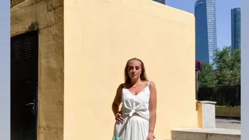 Rocío Flores en sus stories de Instagram.