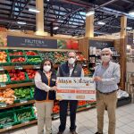 Gadis y sus clientes entregan más de 3.300 kilos de productos y casi 6.000 euros al Banco de Alimentos de Valladolid