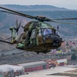 Vuelo de un helicóptero NH90