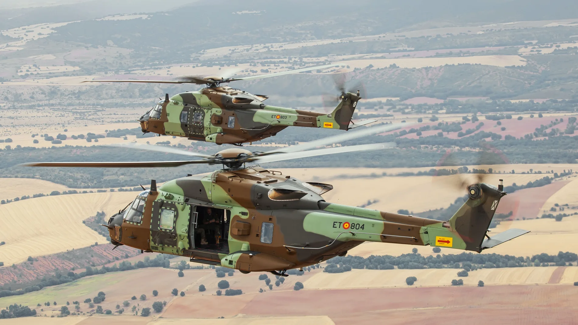 Dos NH90 españoles