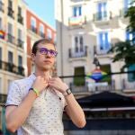 Axel Matías, activista LGTBI y coordinador en la asociación Arcópoli, víctima de un ataque homófobo