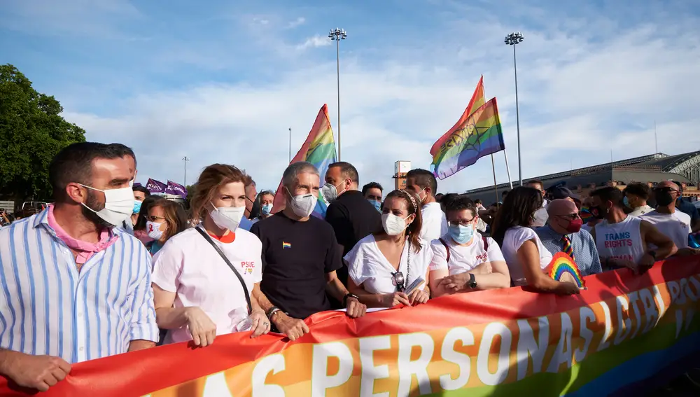 Manifestación del Orgullo LGTBI 2021 | Fuente: Jesús Hellín / Europa Press