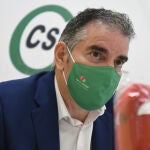 El presidente autonómico de CSIF, Benjamín Castro