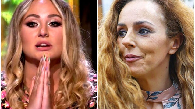 Rocío Flores y Rocío Carrasco en un montaje de 'La Razón'