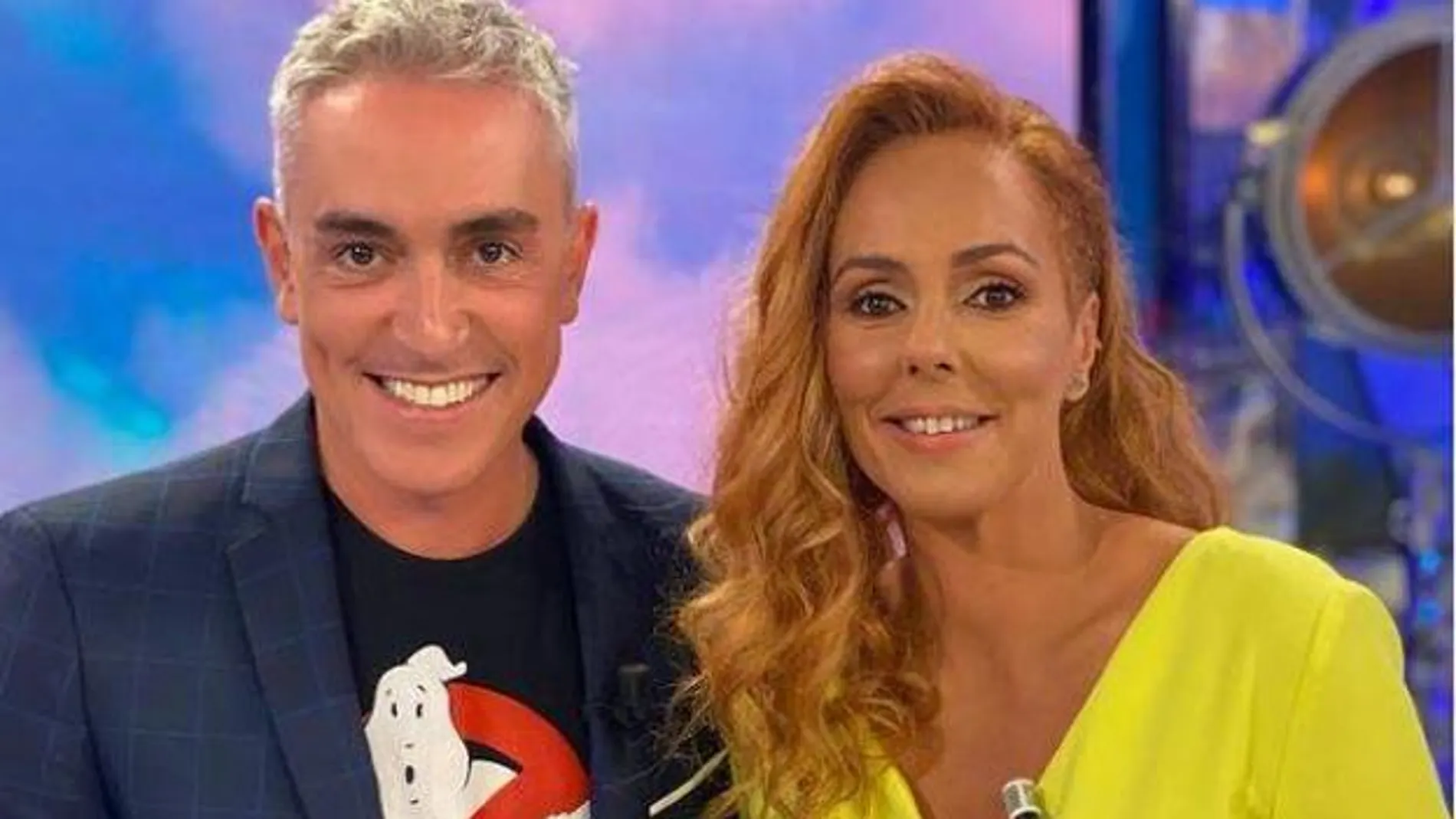 Kiko Hernández y Rocío Carrasco