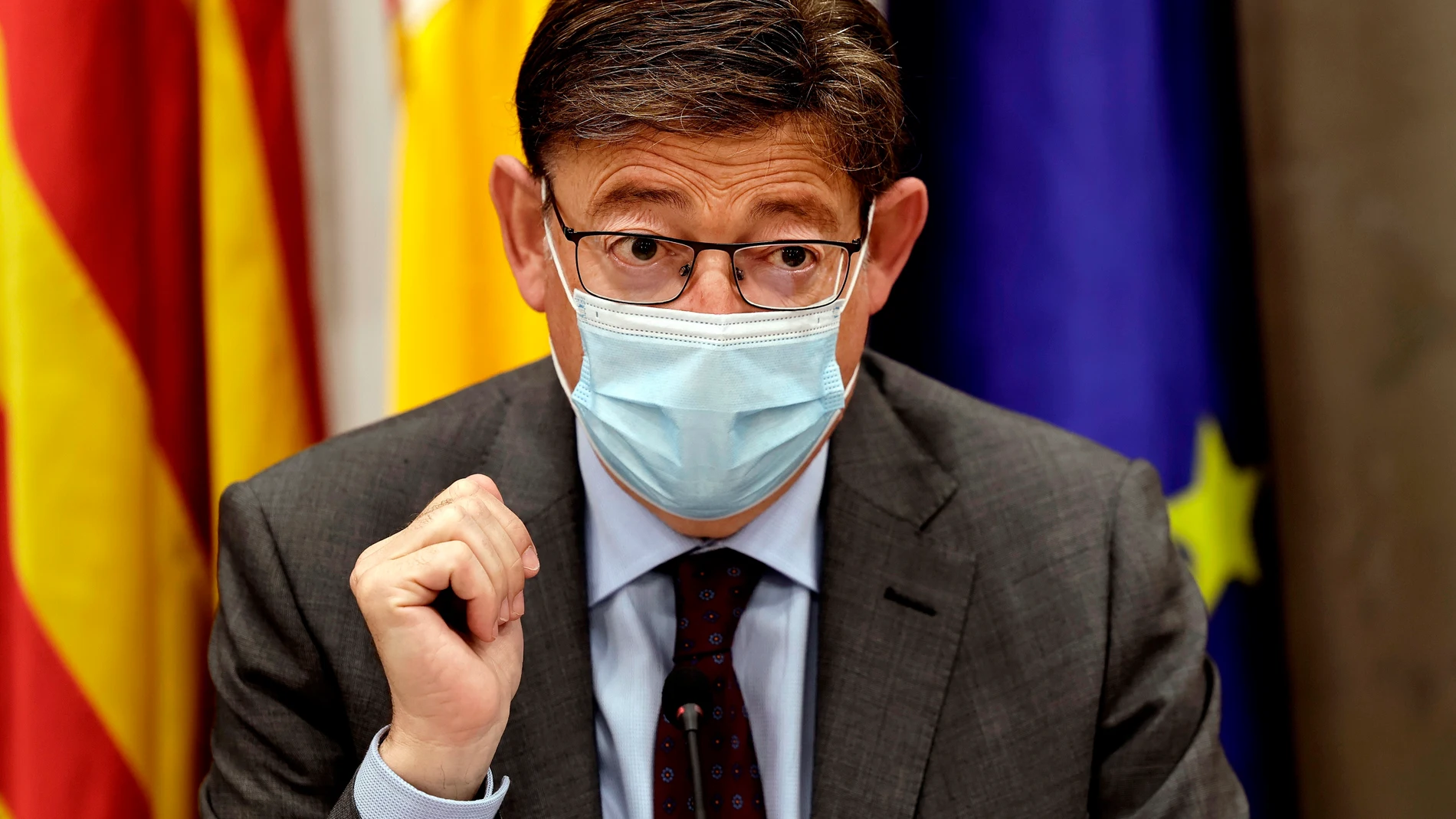 El presidente de la Generalitat Valenciana, Ximo Puig