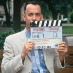 Tom Hanks, durante el rodaje de "Forrest Gump"