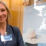 La periodista y escritora Marta Robles en la Semana Negra de Gijón, donde presentó su libro "Pasiones Carnales"