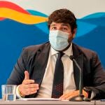 El presidente de la Región de Murcia, Fernando López Miras