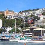Puerto de Wellington de Nueva Zelanda
