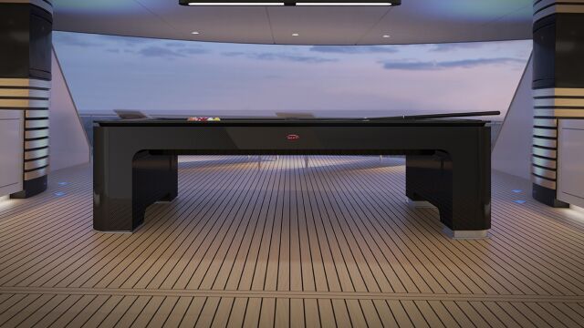 Mesa de billar Bugatti
