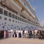 Llega a Cartagena el primer crucero internacional tras 16 meses con cerca de 1.500 turistas.