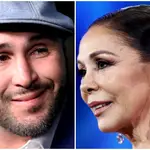 Kiko Rivera e Isabel Pantoja en un montaje de 'La Razón'