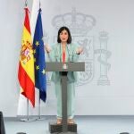 La ministra de Sanidad, Carolina Darias