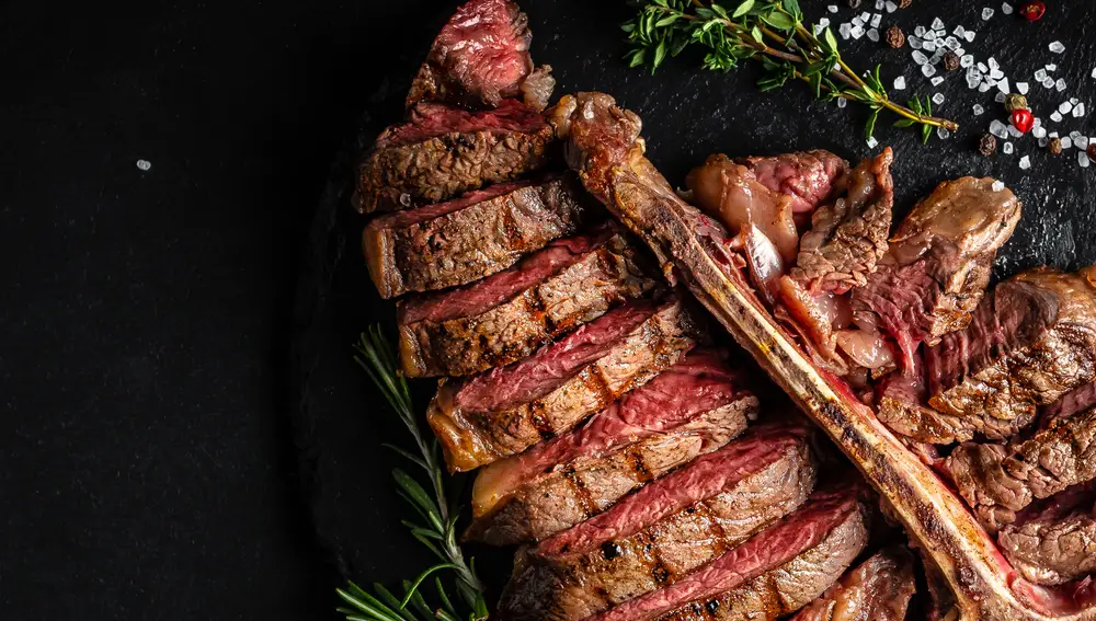Chuletón de carne