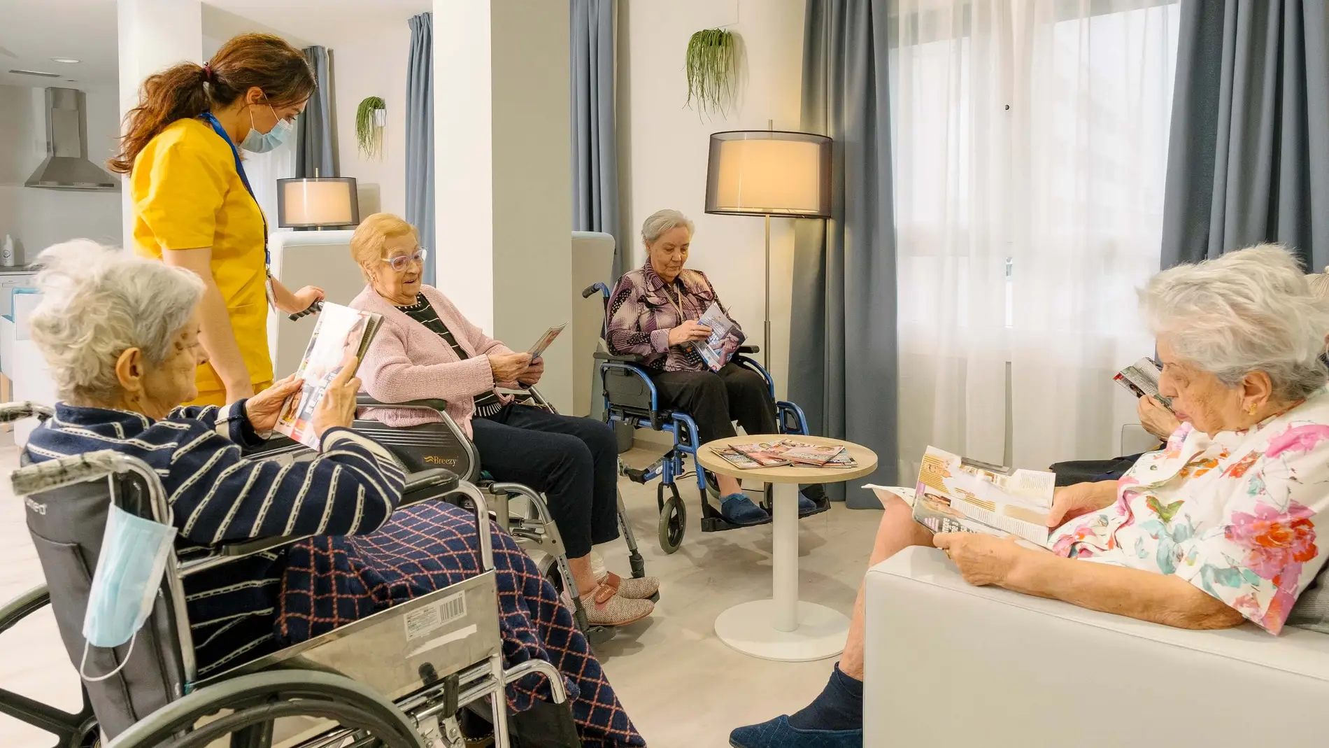 Las estancias temporales en residencia son un servicio diferencial y totalmente personalizado.