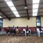 Participantes en el Programa de Hípica de la Diputación de Segovia
