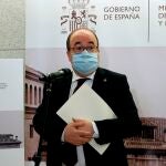 El ministro de Cultura y Deporte, Miquel Iceta.