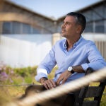 Santi Vila, durante la entrevista con LA RAZÓN