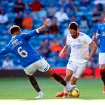 Isco, en el amistoso del Real Madrid contra el Glasgow Rangers