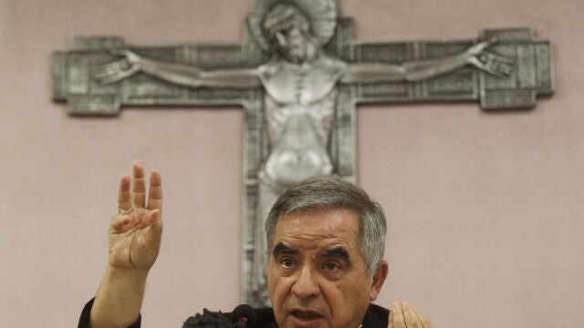 El cardenal italiano Angelo Becciu
