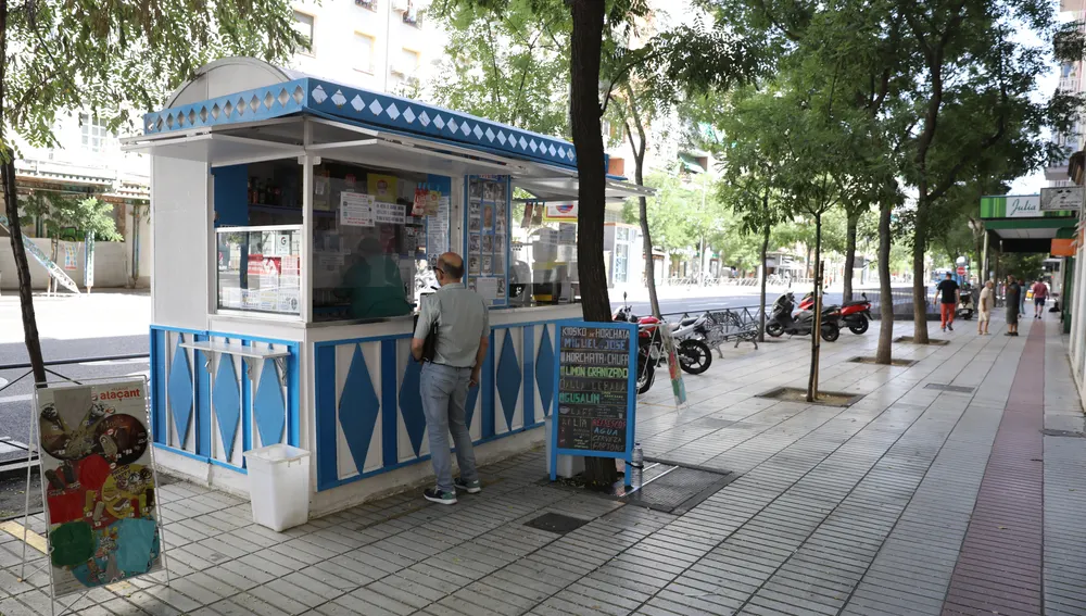 Kiosko de Horchata Miguel y José, en el número 8 de la calle de Narváez.