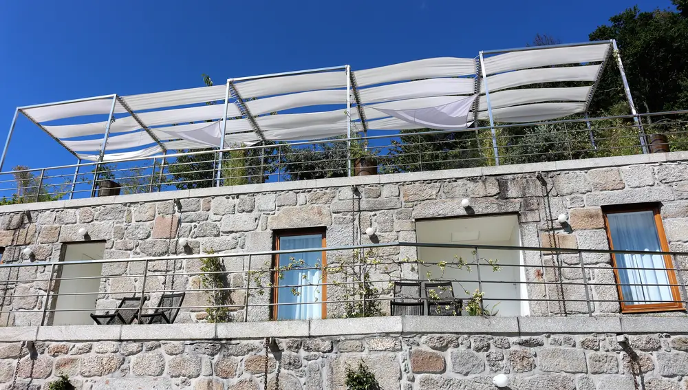 El hotel está ubicado en la Serra da Estrela