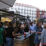Feria de Día de las fiestas de Valladolid antes de la pandemia