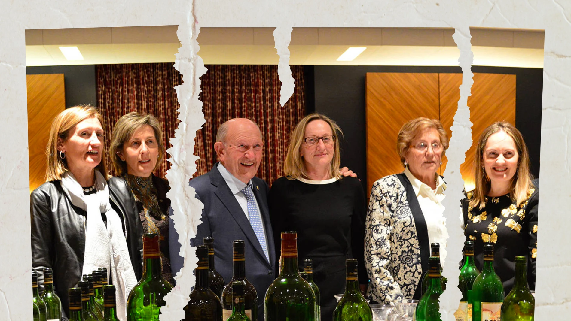 Alejandro Fernández, junto a su exmujer y sus hijas