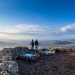 Vista desde El Mirador del Rio in Lanzarote