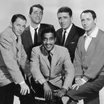Frank Sinatra, Dean Martin, Sammy Davis Jr., Peter Lawford y Joey Bishop (de izq. a dcha.)