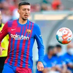 Clement Lenglet con el Barcelona.