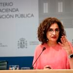 La ministra de Hacienda y Función Pública, María Jesús Montero