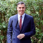 El presidente del Gobierno, Pedro Sánchez