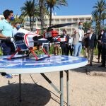Uno de los drones con los que se vigilarán las playas