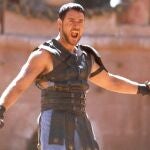 Una imagen dela primera película de "Gladiator"