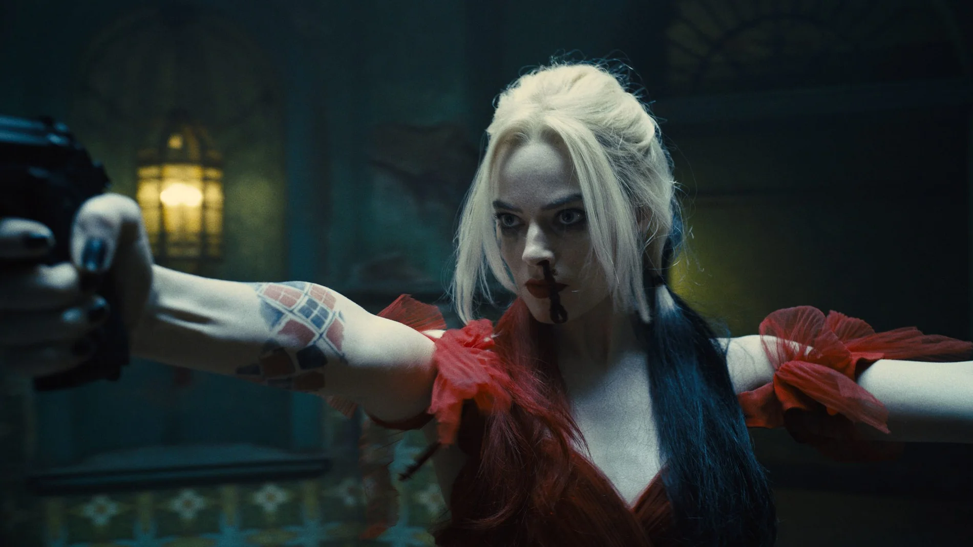 Margot Robbie, que retoma su papel de Harley Queen en "El escuadrón suicida"