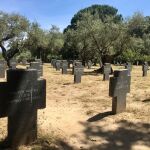 Cementerio alemán de Cuacos de Yuste.
