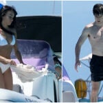 Aitana Ocaña y Miguel Bernardeau en Ibiza
