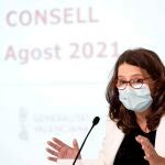 La vicepresidenta y portavoz del Consell, Mónica Oltra