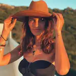 Sara Carbonero en su cuenta de Instagram disfrutando de una bonita puesta de sol.